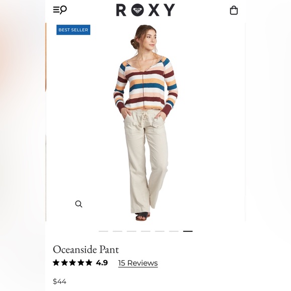 ROXY Oceanside Pant - Picture 12 of 12